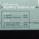 M.S.D. - Mystery Science EP
