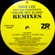 Dave Lee - You're Not Alone (Remixed 83 West)