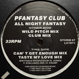 Pfantasy Club - All Night Fantasy