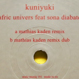 Kuniyuki feat. Sona Diabate - Afric Univers