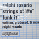 Ralphi Rosario - Strings of Life / Funk It