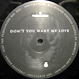 Kenny Dixon Jr. (Moodymann) - Don't You Want My Love