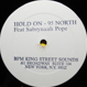 95 North feat. Sabrynaah Pope - Hold On (Remixed Jovon)