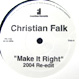 Christian Falk / True Solace - Make It Right / Thank You